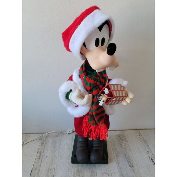 Telco 1994 animated goofy Jack in Box Xmas decor santa - Picture 2 of 16